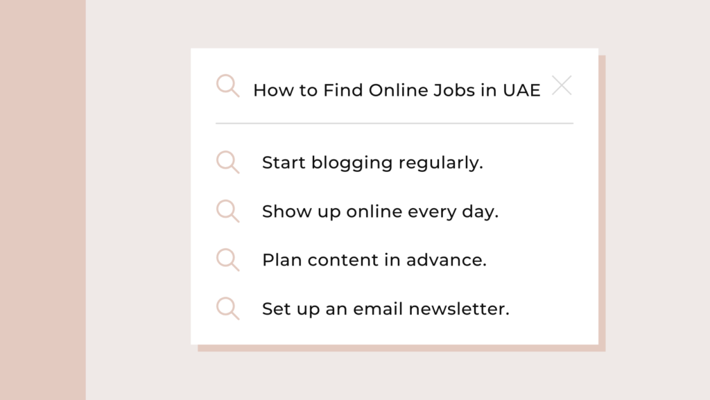 Top 10 Online Jobs to Work from Home in UAE