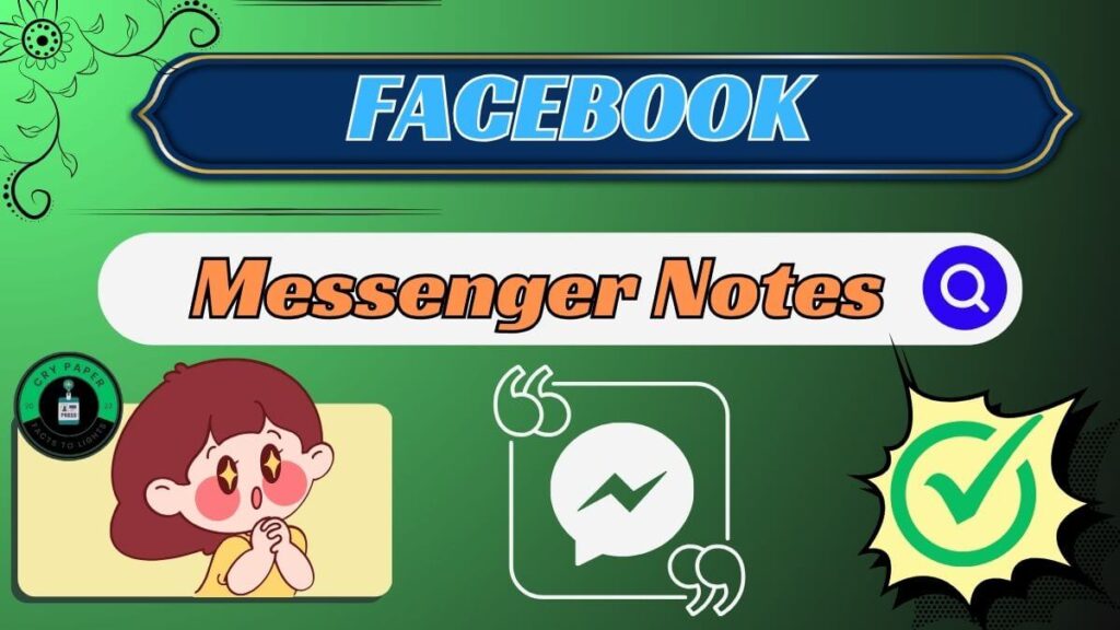 Facebook Messenger Notes Ideas