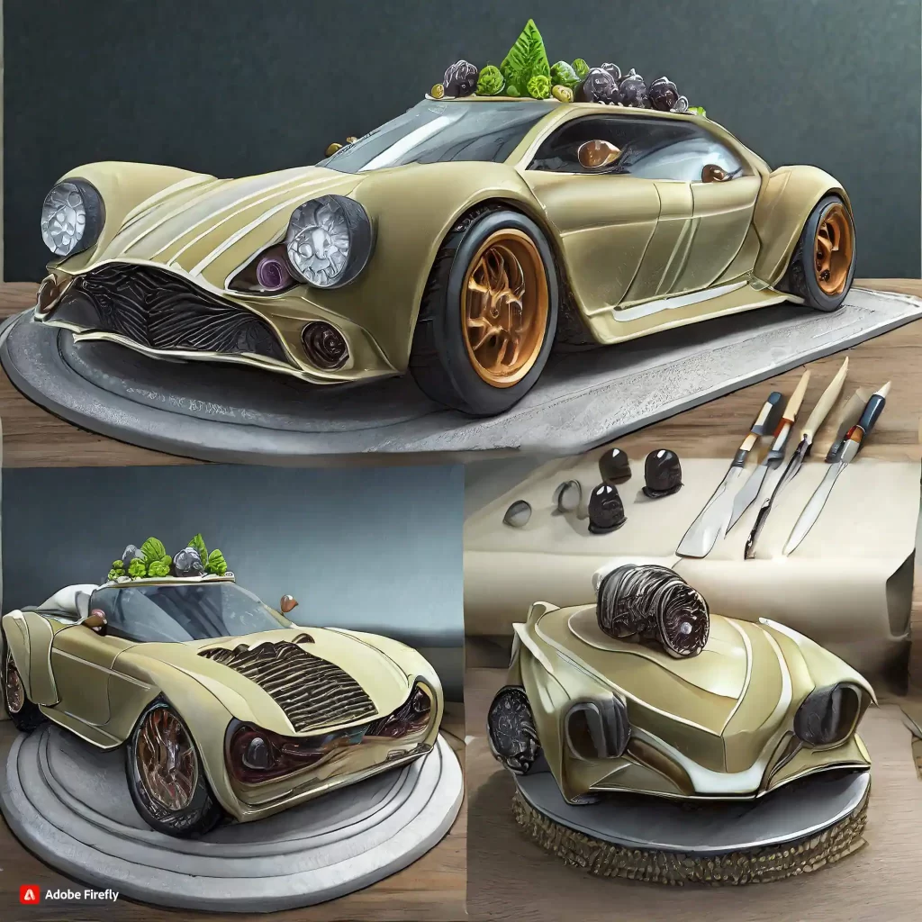 Car Cake Design For Boys | Lamborghini car cake design